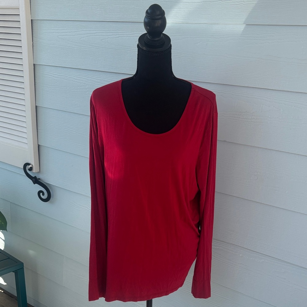 Soma Scarlet Long Sleeve Tee